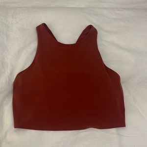 Athleta cropped Workout Top